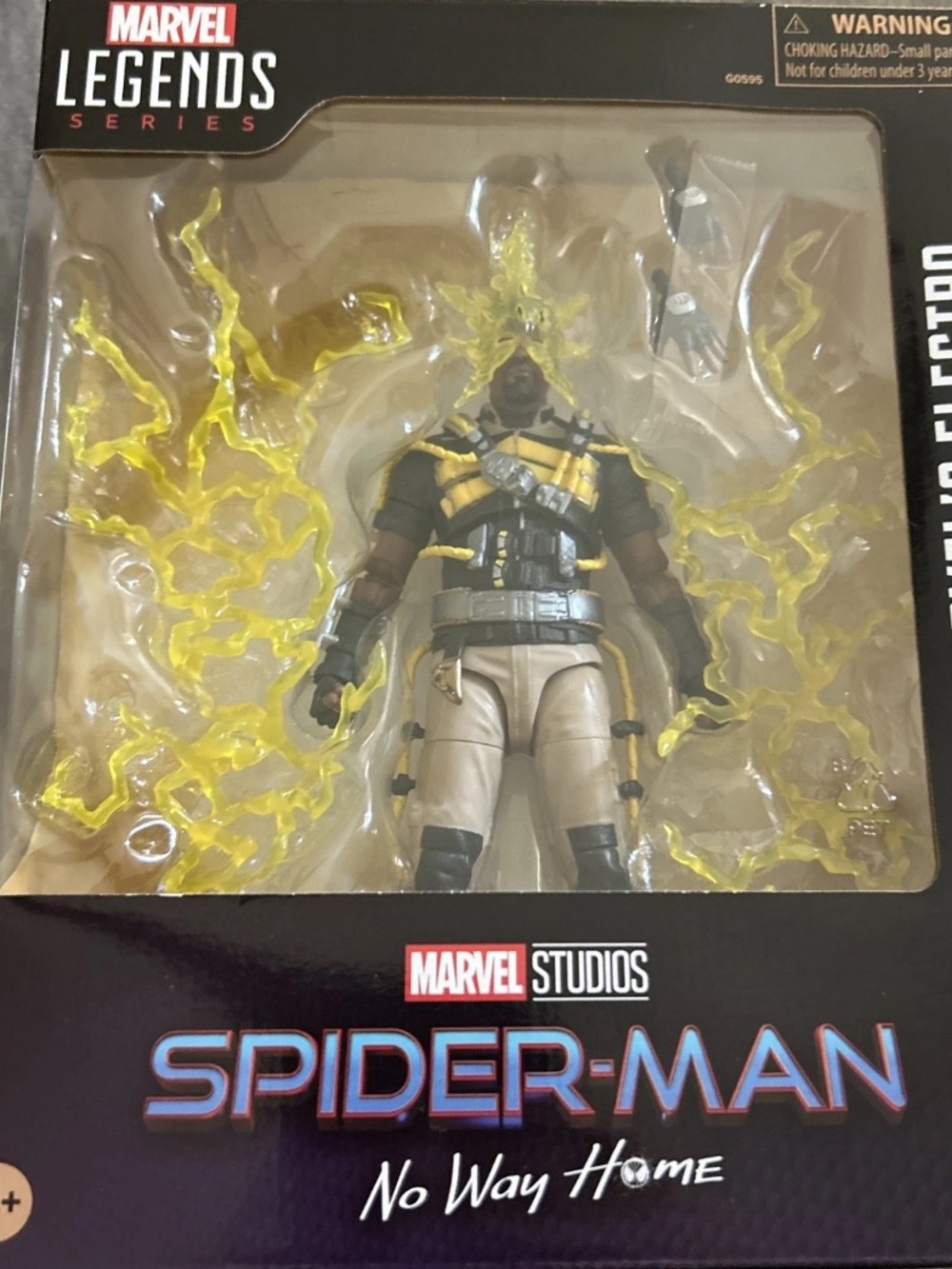 2025 Hasbro Marvel Legends Spider-Man No Way Home Electro Deluxe 6" Figure New